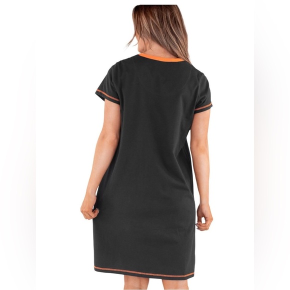 Lazy One Black Dead Tired Nightgown - Picture 2 of 5